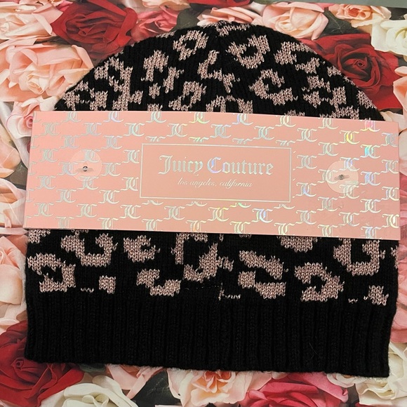 💕NWT JUICY COUTURE SHIMMERY HAT💕 - Picture 2 of 4